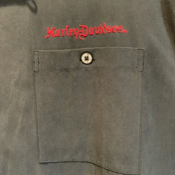 NWT Tori Richard Harley Davidson Mischief Shirt - Picture 7 of 15